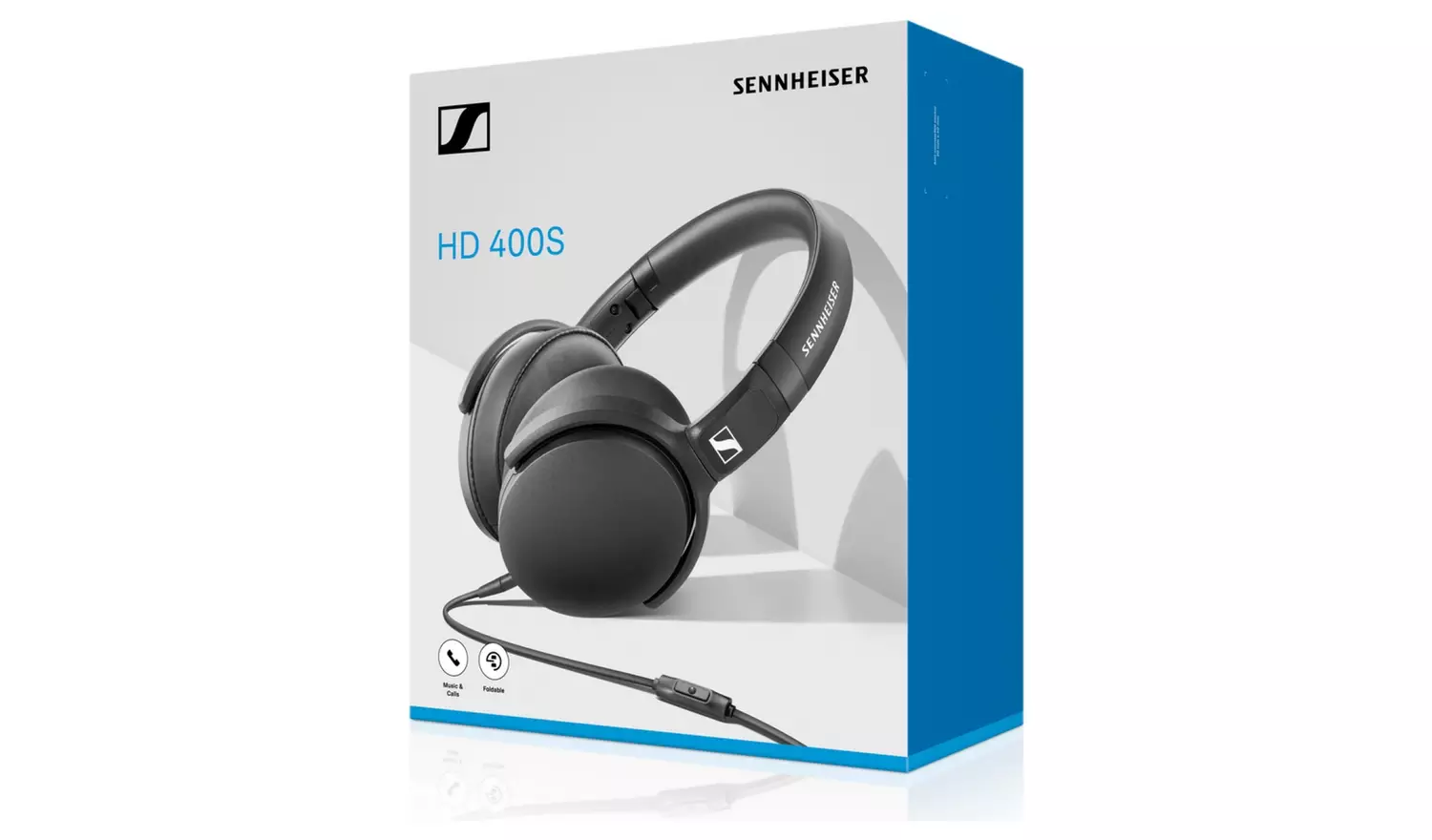 Sennheiser HD 400S Over-Ear Wired Headphones - Black