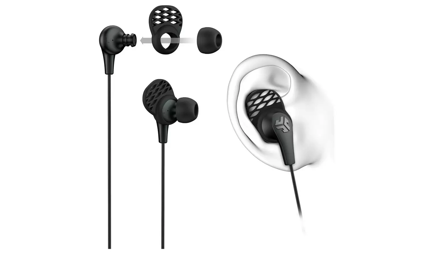 JLab JBuds Pro In-Ear Headphones - Black