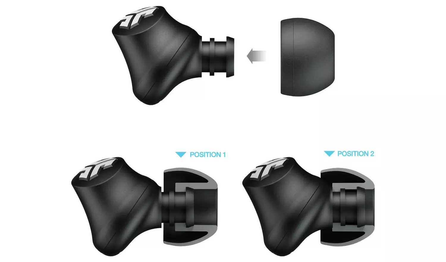 JLab JBuds Pro In-Ear Headphones - Black