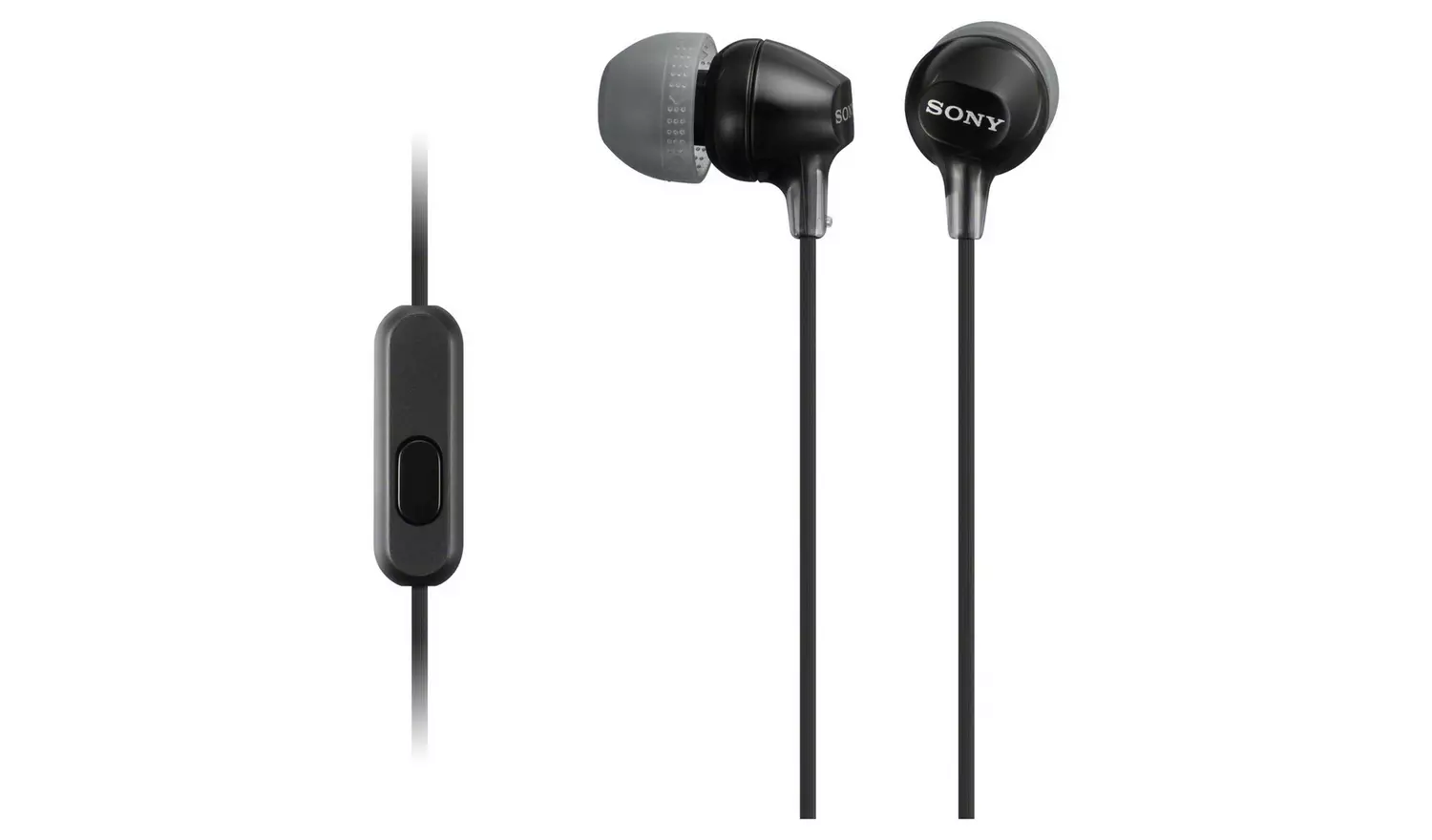 Sony MDR-EX15AP In-Ear Wired Headphones - Black