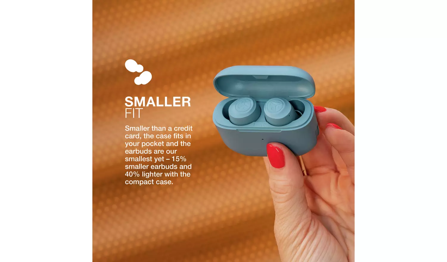 JLab GO Air Pop In-Ear True Wireless Earbuds - Slate