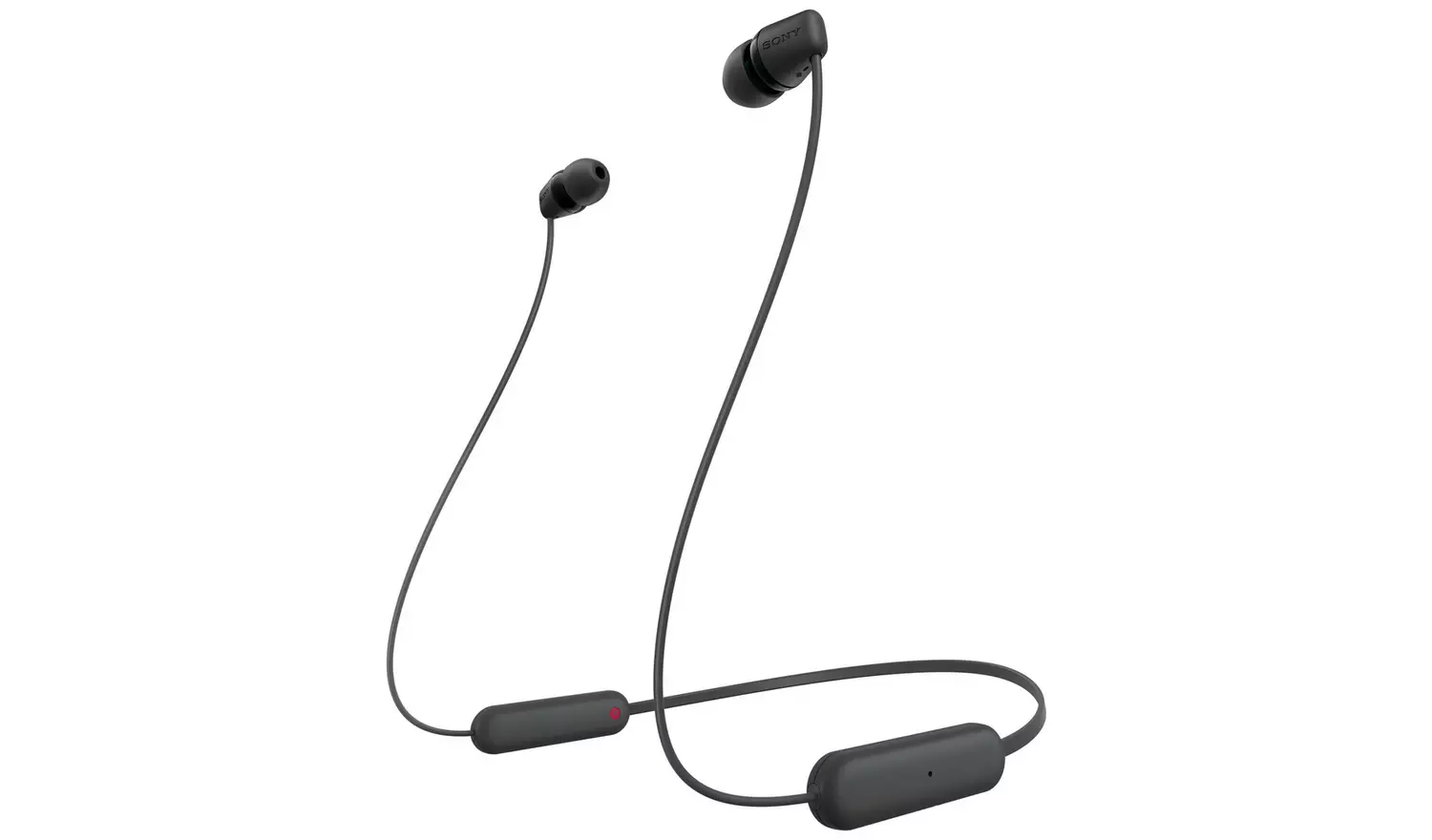 Sony WI C100 In-Ear Wireless Headphones - Black