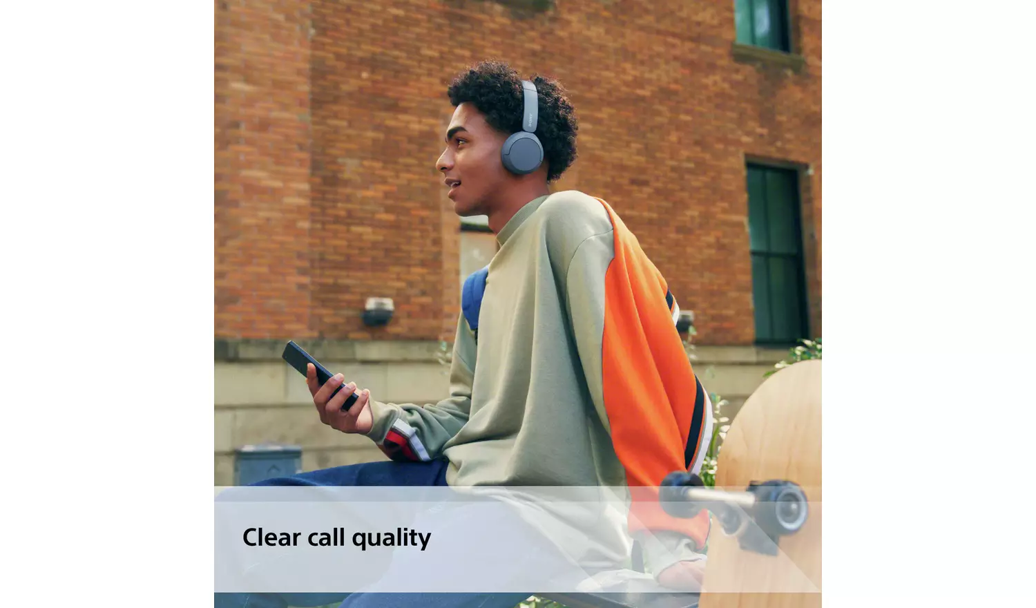 Sony WH-CH520 On-Ear Wireless Bluetooth Headphones - Blue