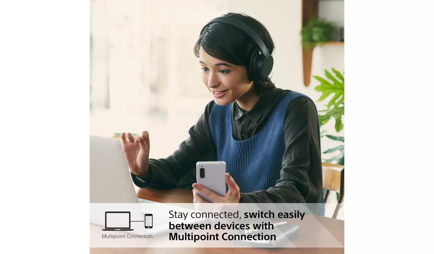 Sony WH-CH720N Over-Ear NC Wireless Headphones - Black