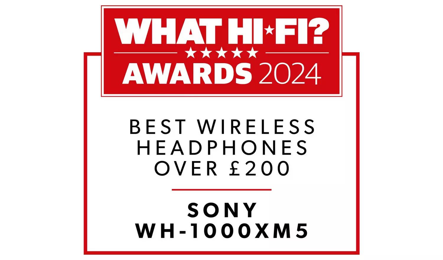 Sony WH1000XM5 Over-Ear Wireless Headphones - Blue