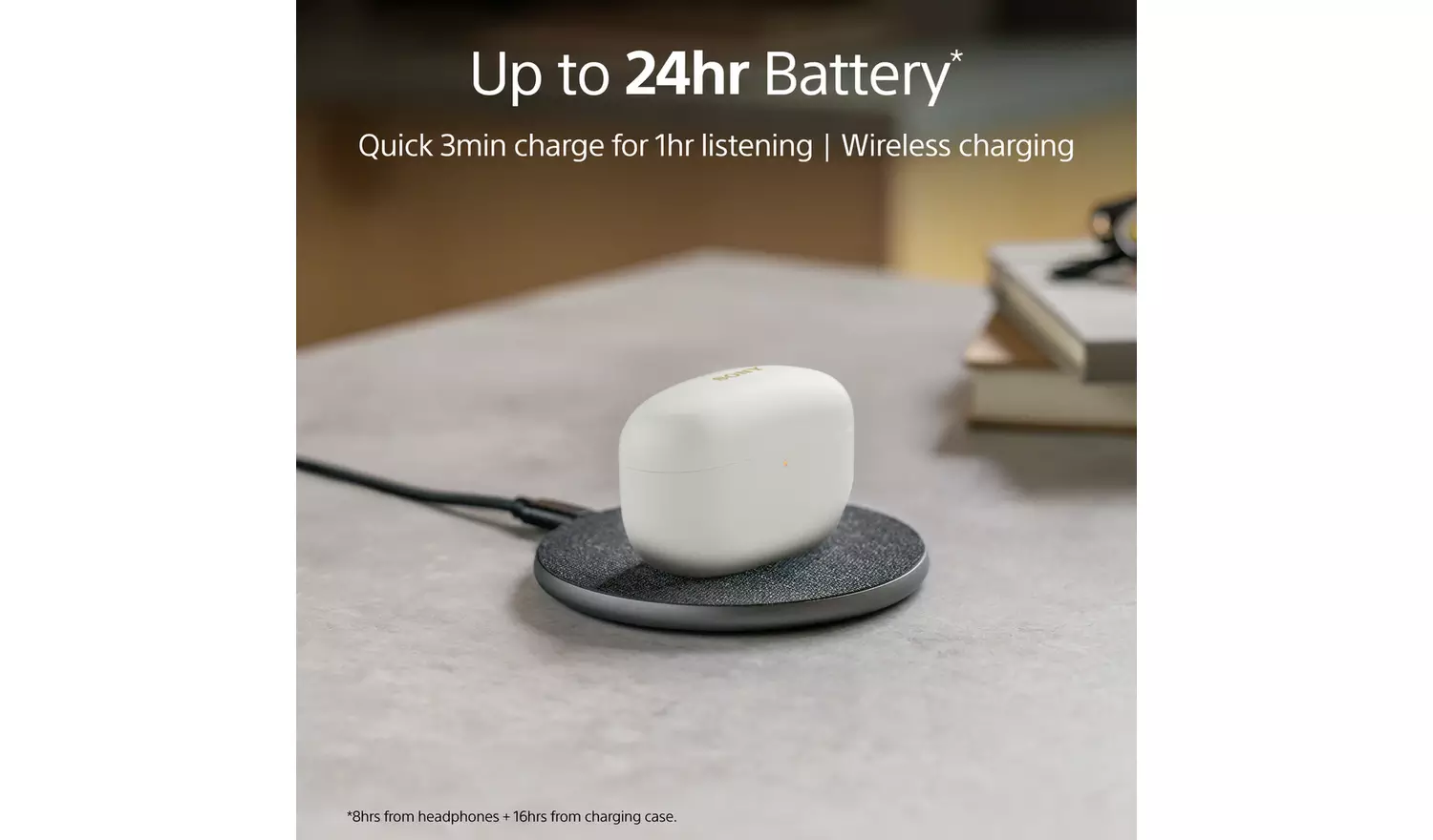 Sony WF1000XM5 ANC In-Ear True Wireless Earbuds - Silver