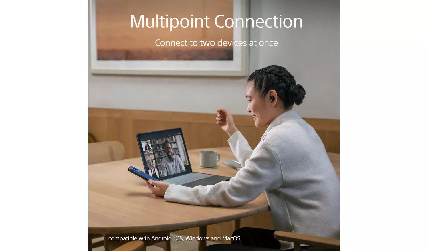 Sony WF1000XM5 ANC In-Ear True Wireless Earbuds - Silver