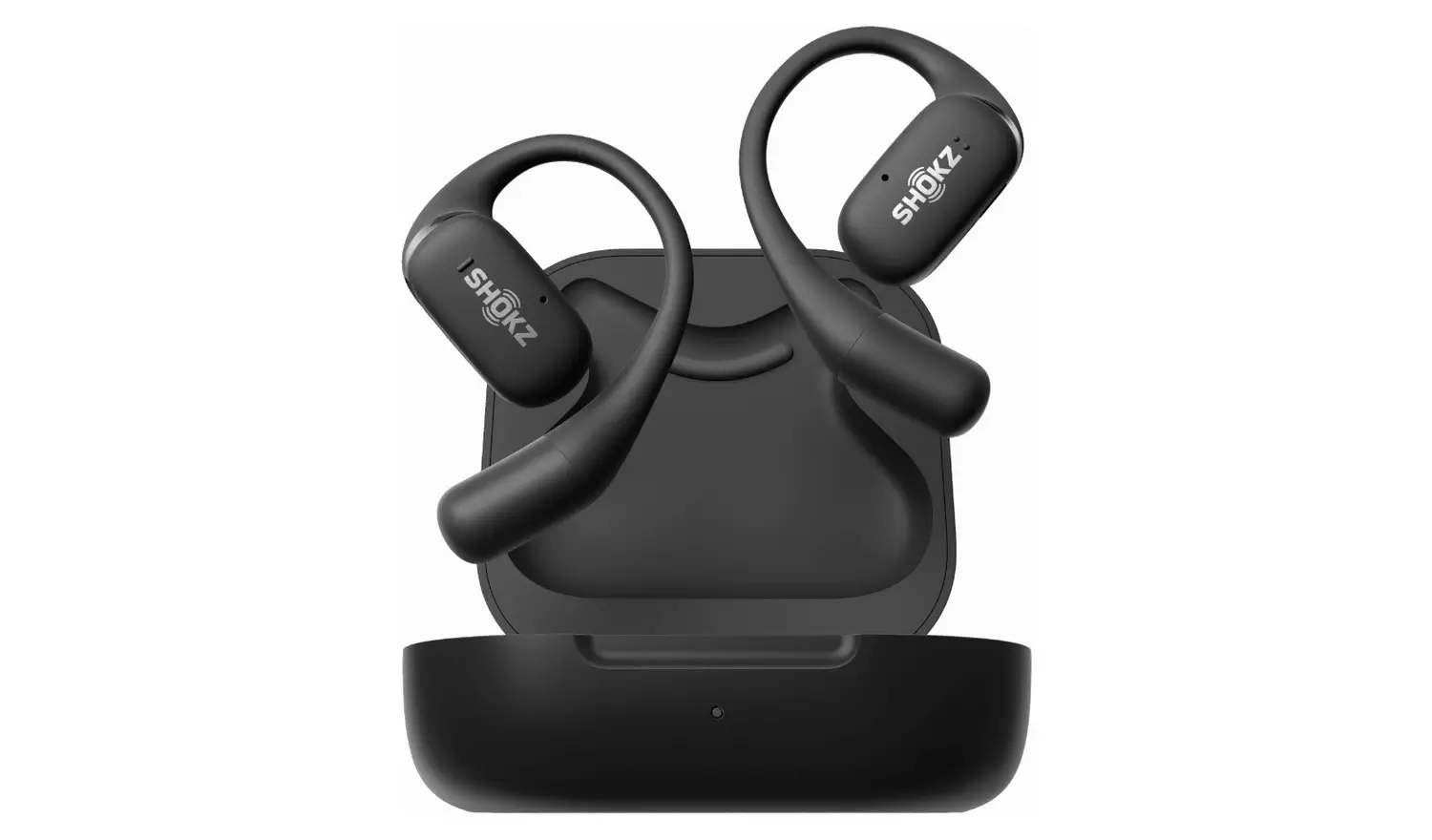 Shokz OpenFit True Wireless Sports Earbuds - Black