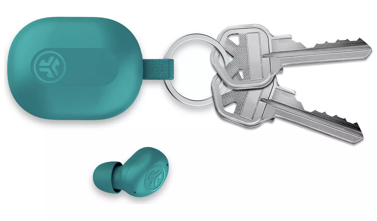 JLab JBuds Mini In-Ear True Wireless Earbuds - Aqua