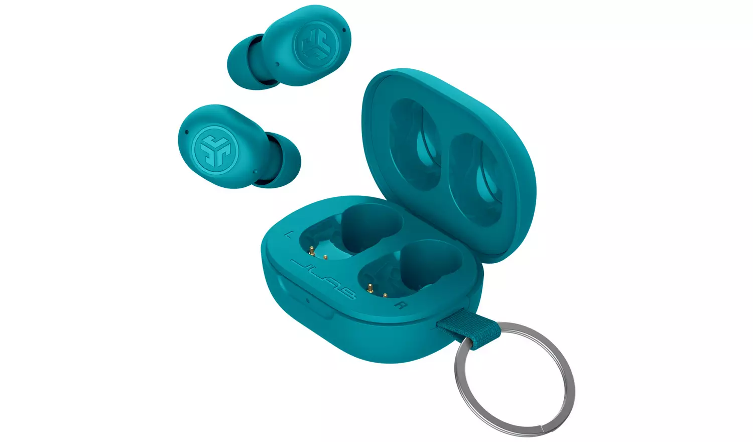 JLab JBuds Mini In-Ear True Wireless Earbuds - Aqua