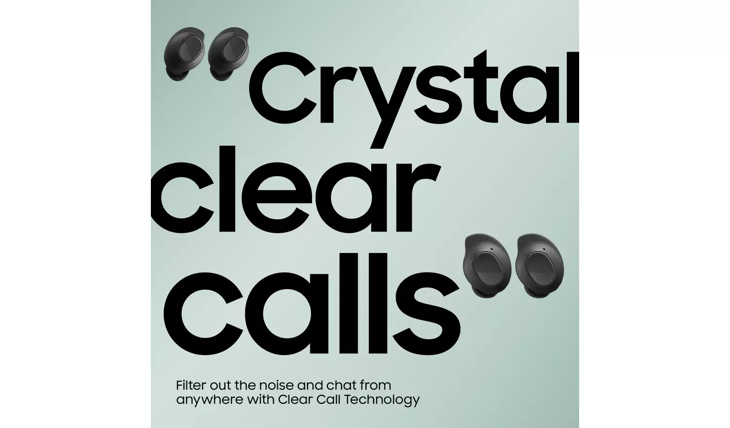 Samsung Galaxy Buds FE True Wireless In-Ear Earbuds - Black