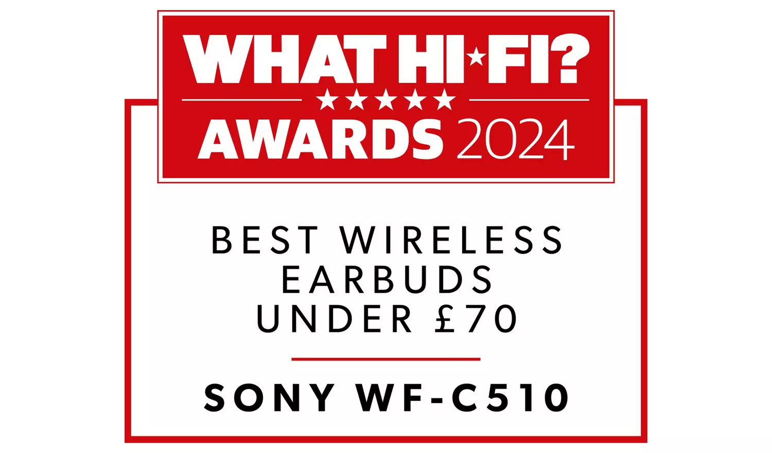 Sony WF-C510 True Wireless Earbuds – White