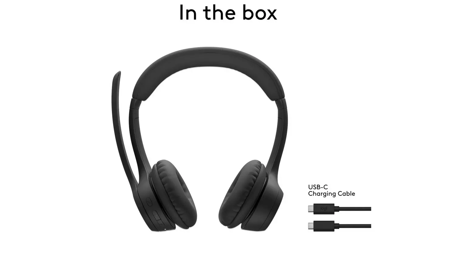 Logitech Zone 300 Wireless PC Headset - Black