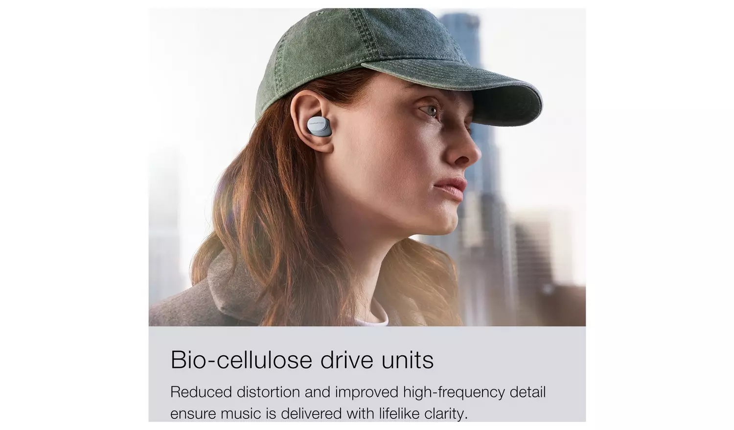 Bowers & Wilkins Pi6 True Wireless Earbuds - Cloud Grey