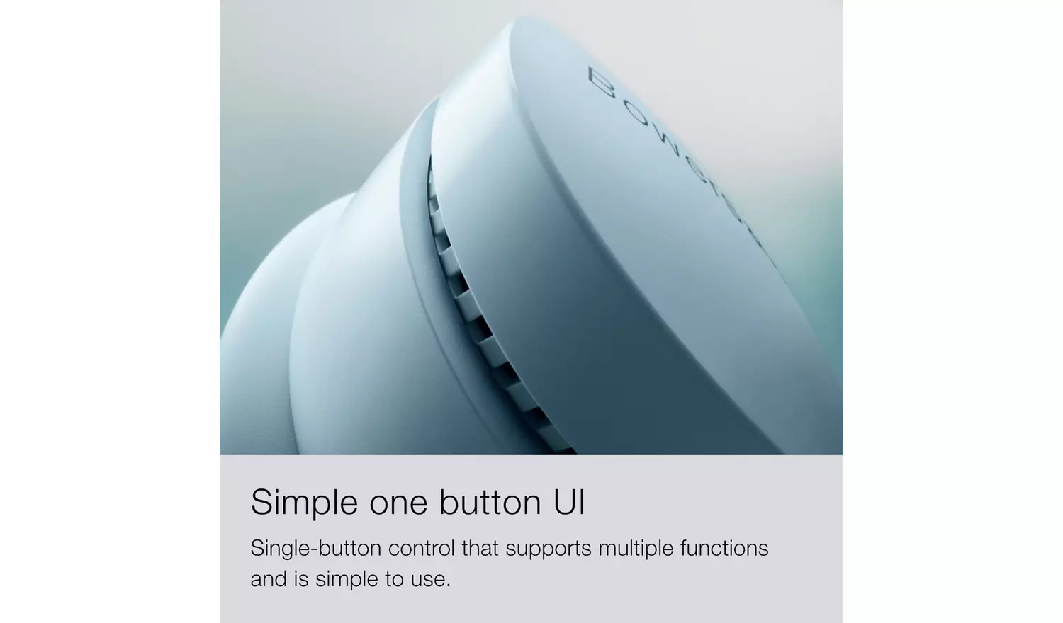 Bowers & Wilkins Pi6 True Wireless Earbuds - Cloud Grey