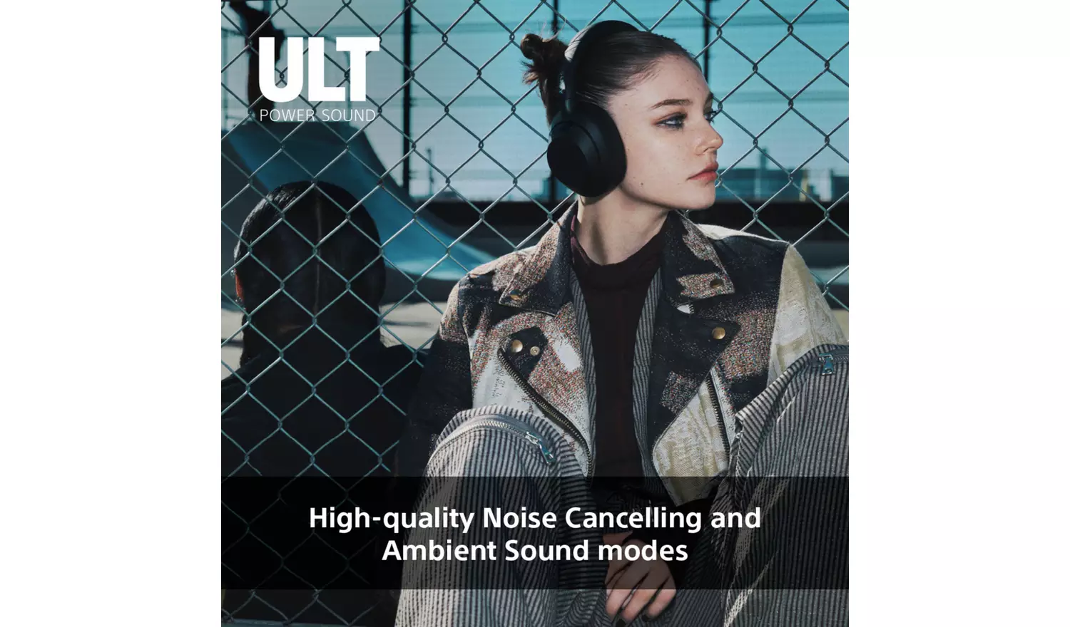 Sony ULT Wear Over-Ear Wireless NC Headphones - Forest Grey