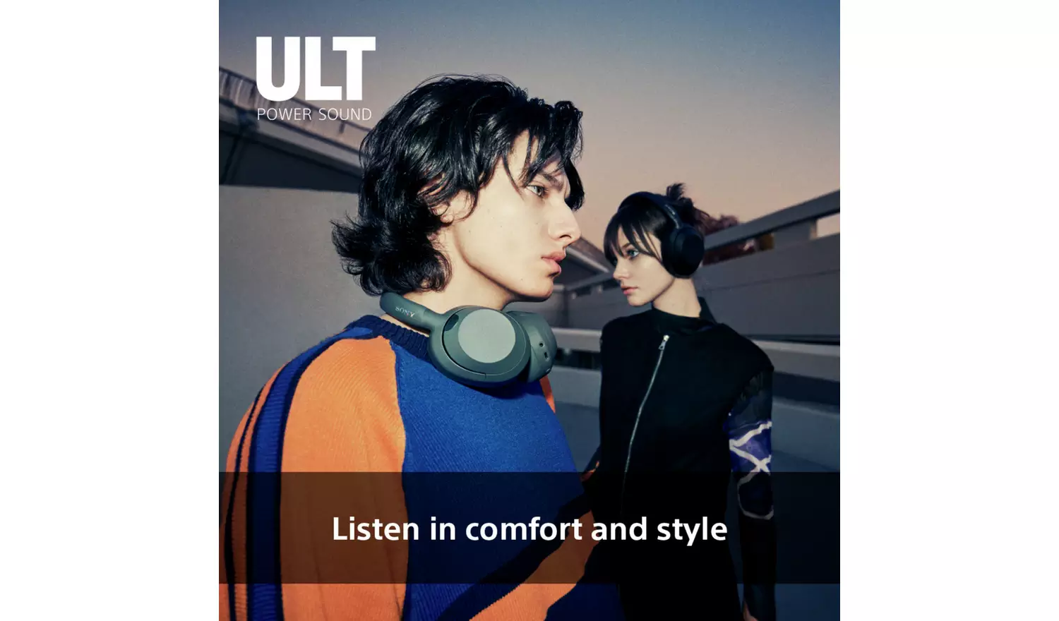 Sony ULT Wear Over-Ear Wireless NC Headphones - Black