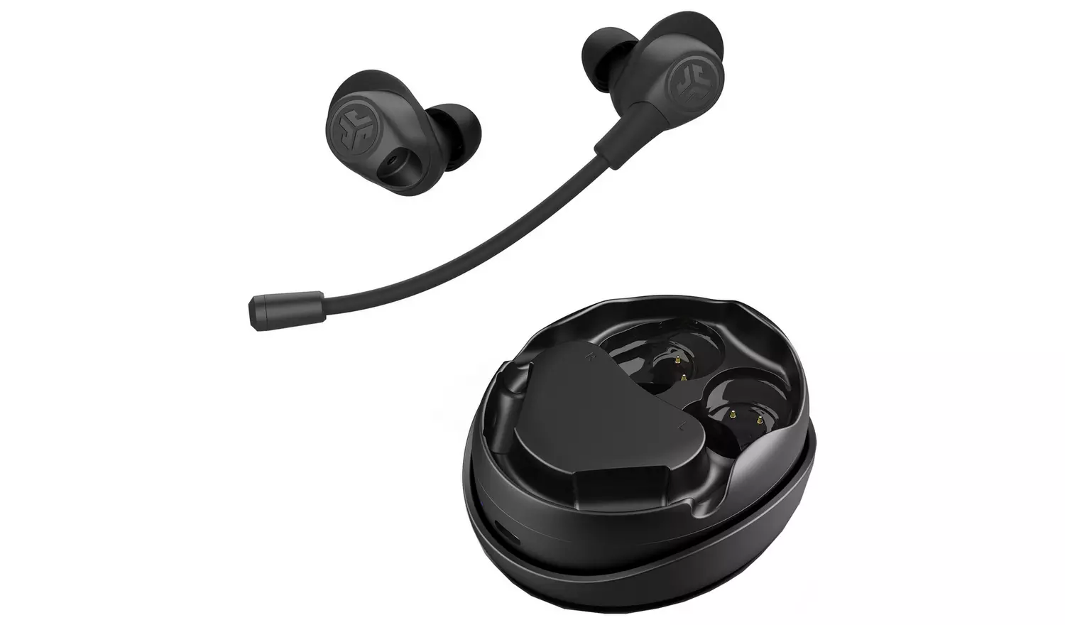JLab Jbud Work True Wireless Earbuds - Black