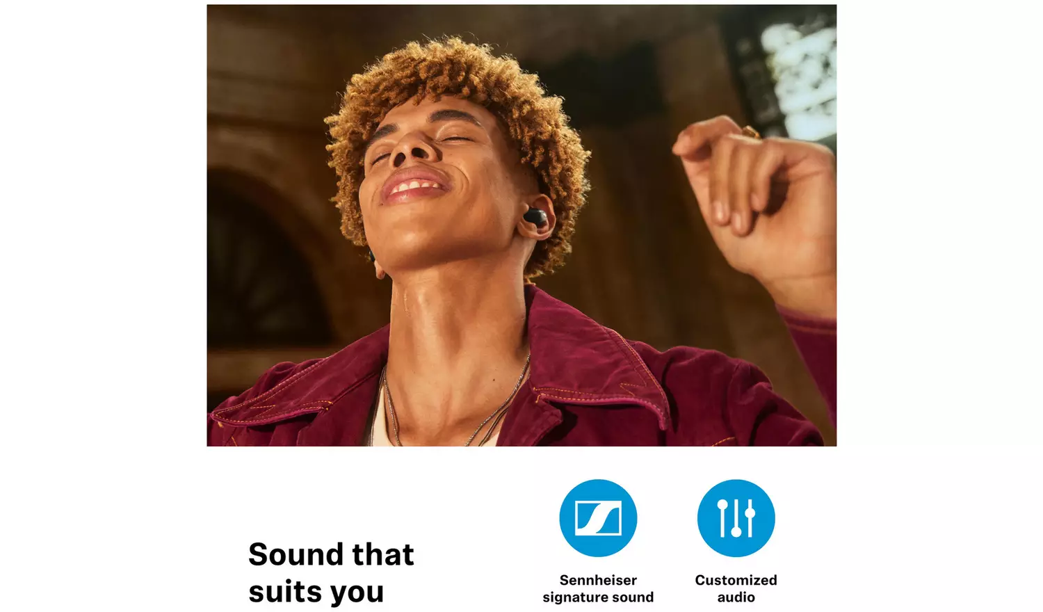 Sennheiser ACCENTUM In-Ear True Wireless Earbuds - Black