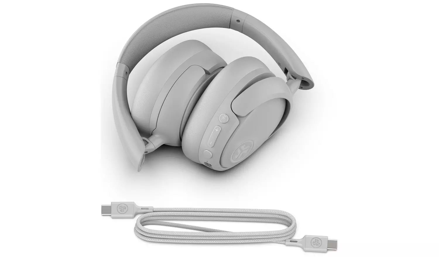 Jlab JBuds Lux ANC Over-Ear Wireless Headphones Cloud White