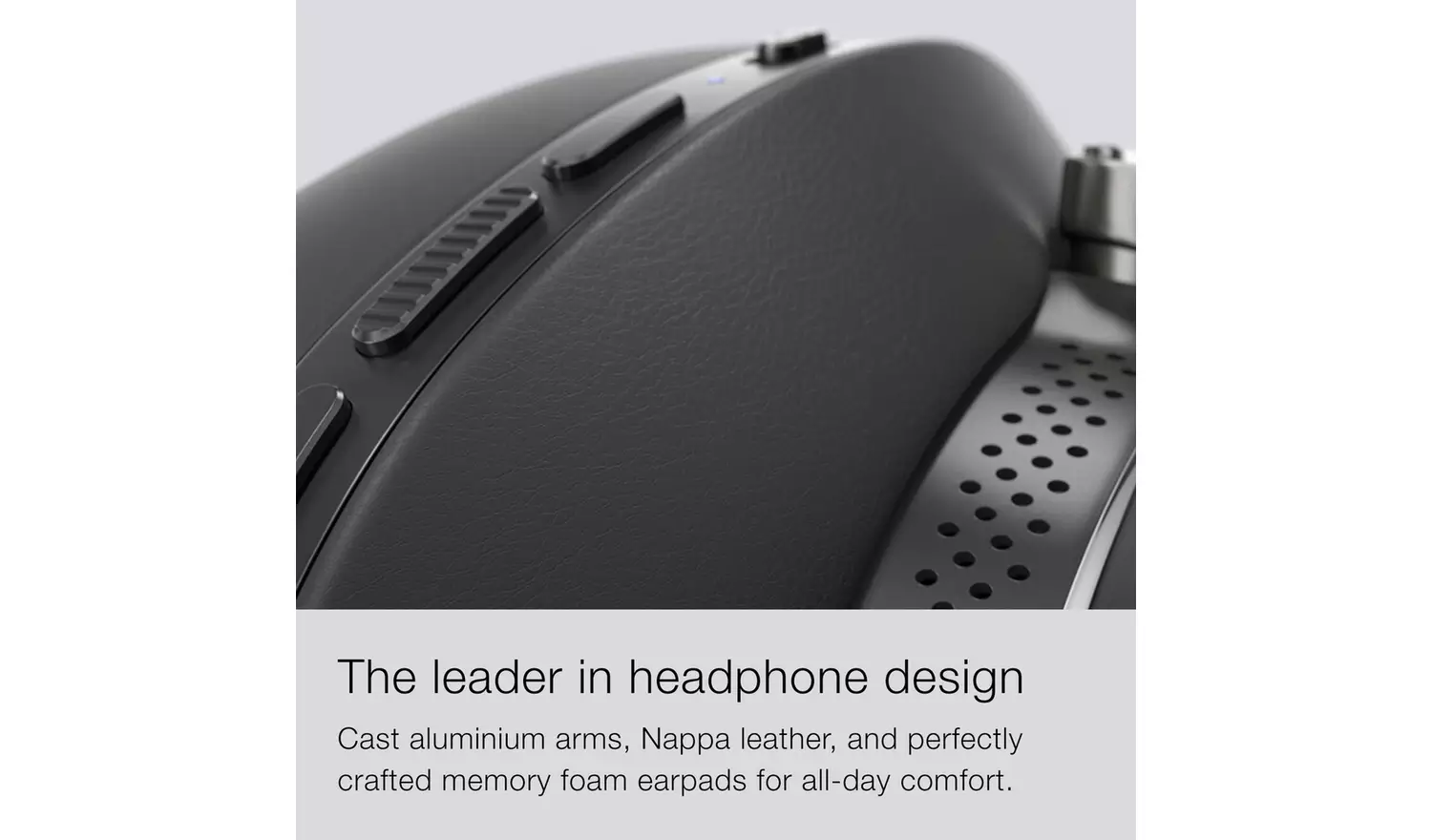 Bowers & Wilkins Px8 Over-Ear Wireless Headphones - Black