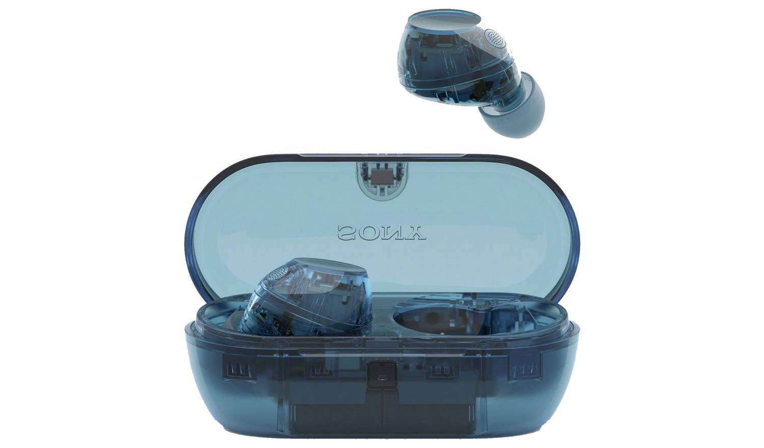 Sony WF-C710N In-Ear True Wireless Earbuds - Glass Blue