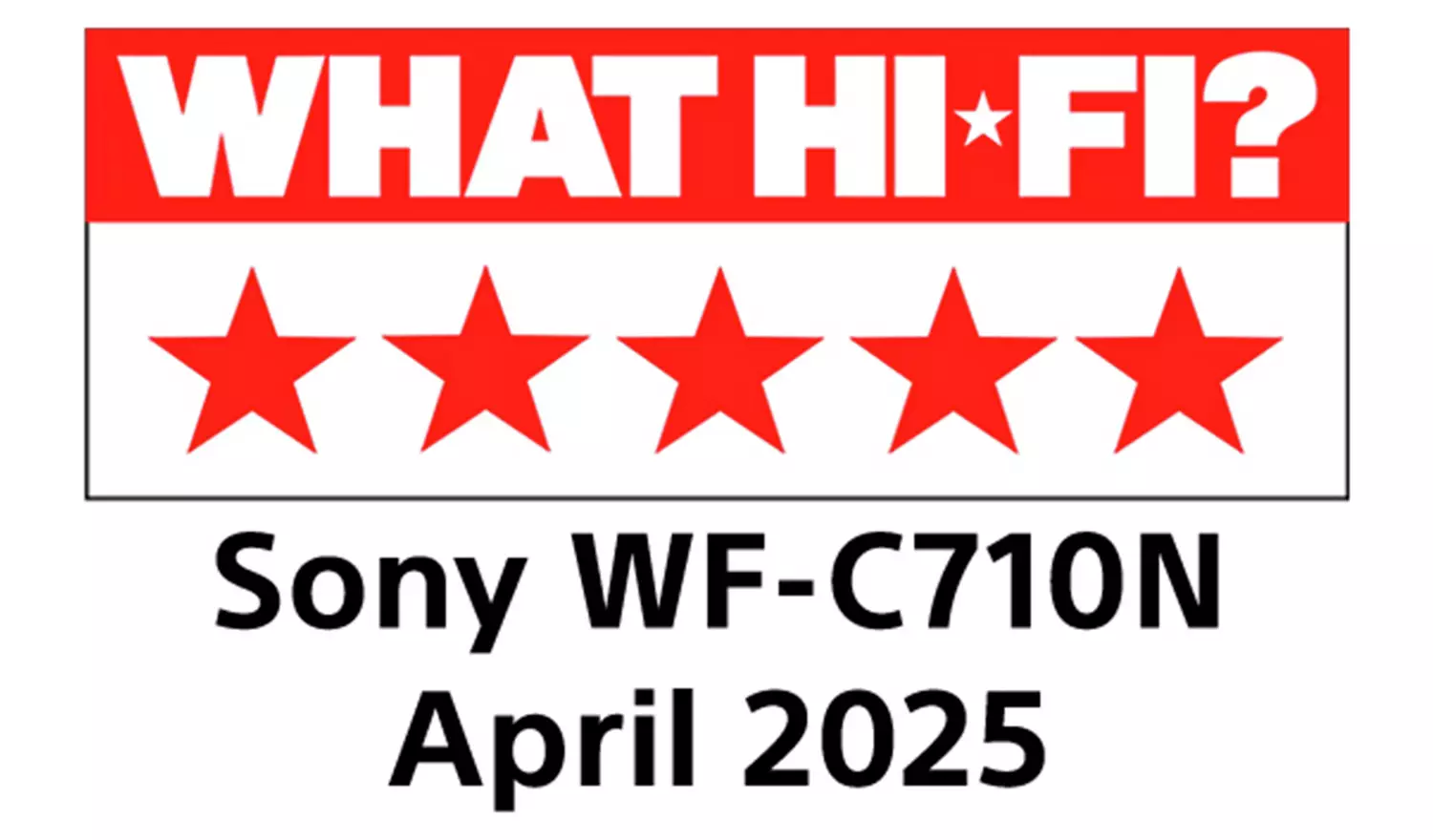 Sony WF-C710N In-Ear True Wireless Earbuds - Glass Blue