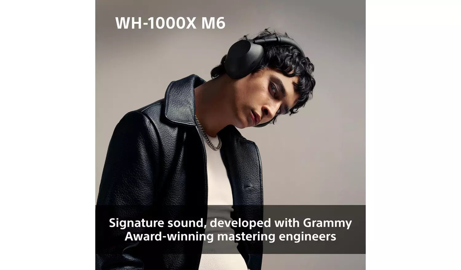 Sony WH1000XM6 Over-Ear Wireless Headphones - Black