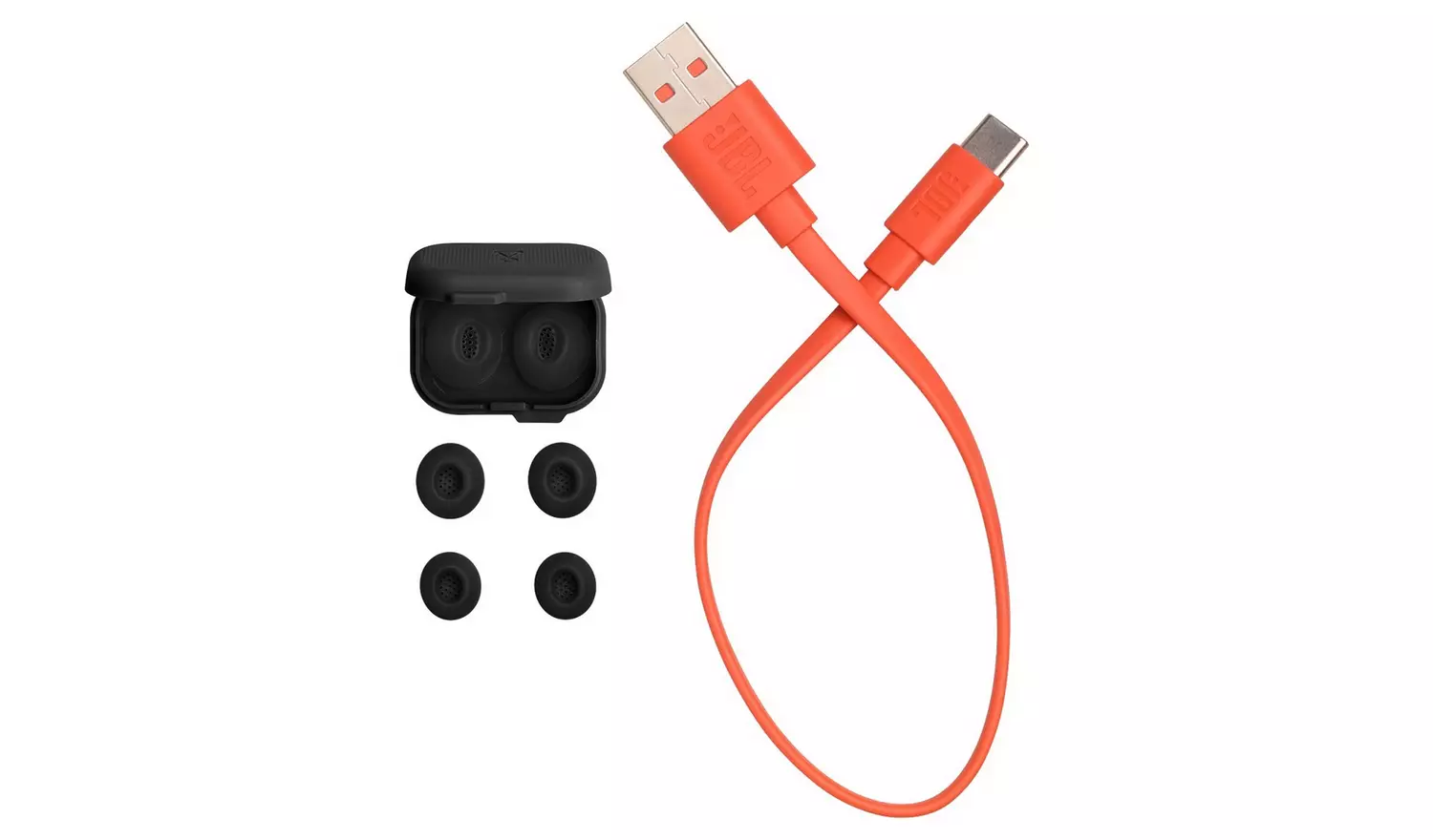 JBL Tune Flex 2 In-Ear True Wireless Earbuds - Black