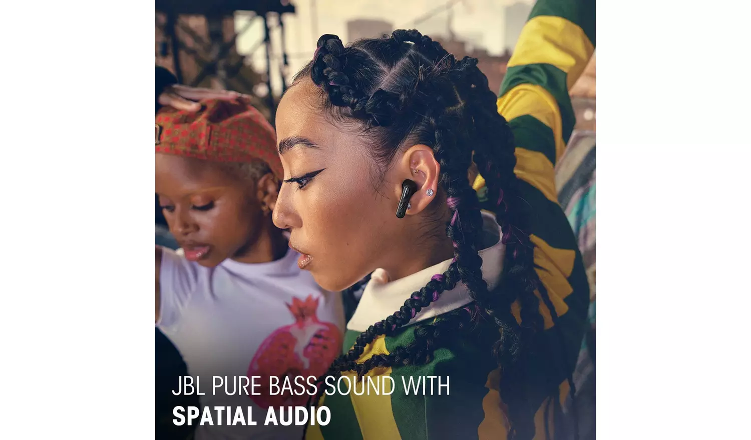 JBL Tune Flex 2 In-Ear True Wireless Earbuds - Black