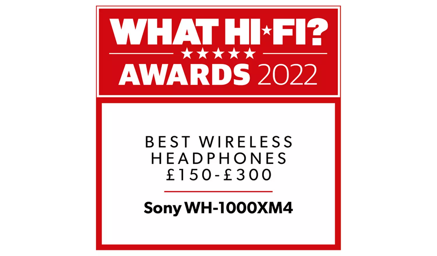 Sony WH1000XM4 Over-Ear Wireless NC Headphones - Black
