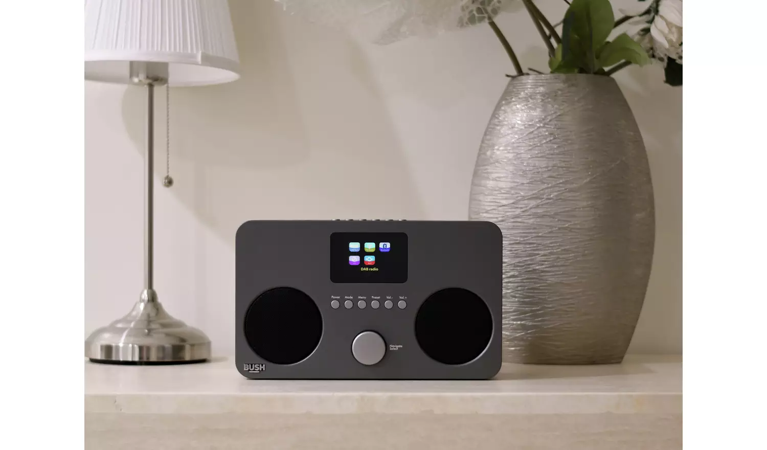 Bush All-In-One CD Micro System - Grey