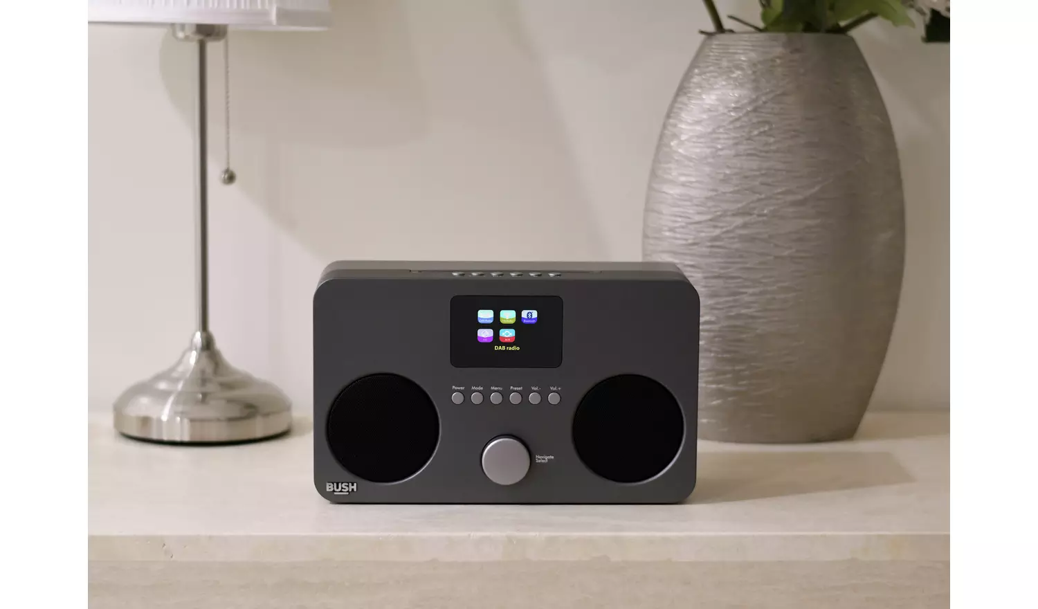 Bush All-In-One CD Micro System - Grey