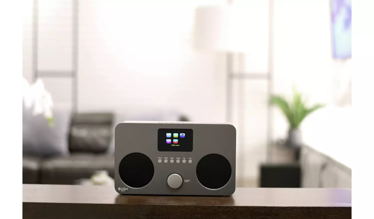 Bush All-In-One CD Micro System - Grey