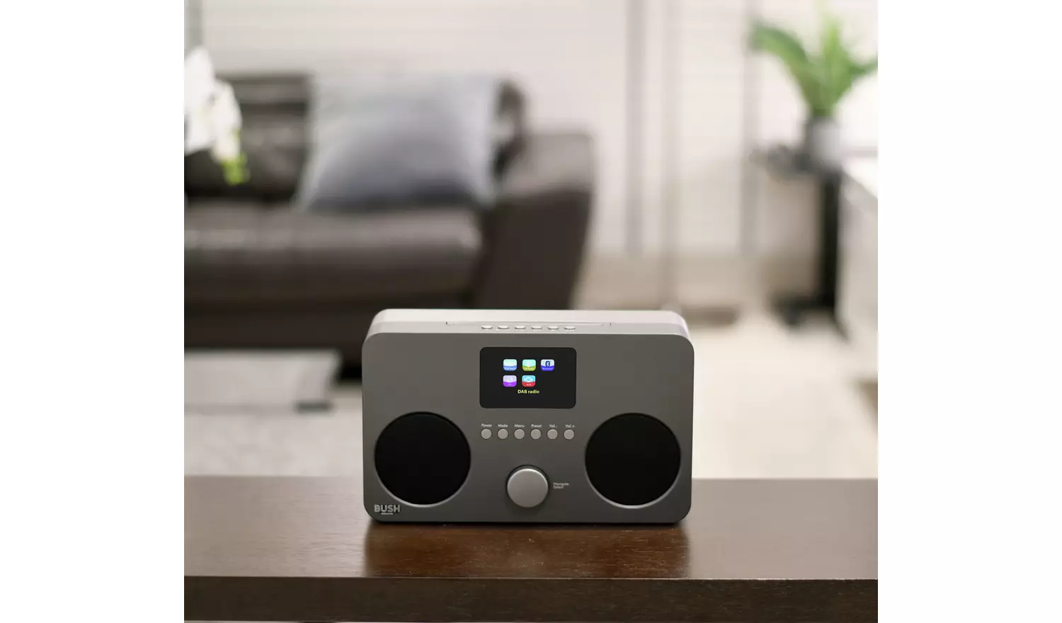 Bush All-In-One CD Micro System - Grey