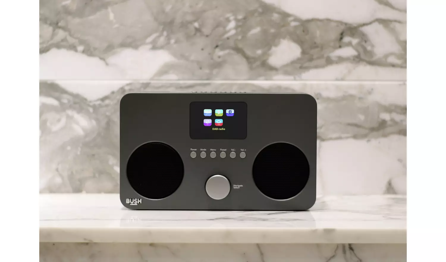 Bush All-In-One CD Micro System - Grey