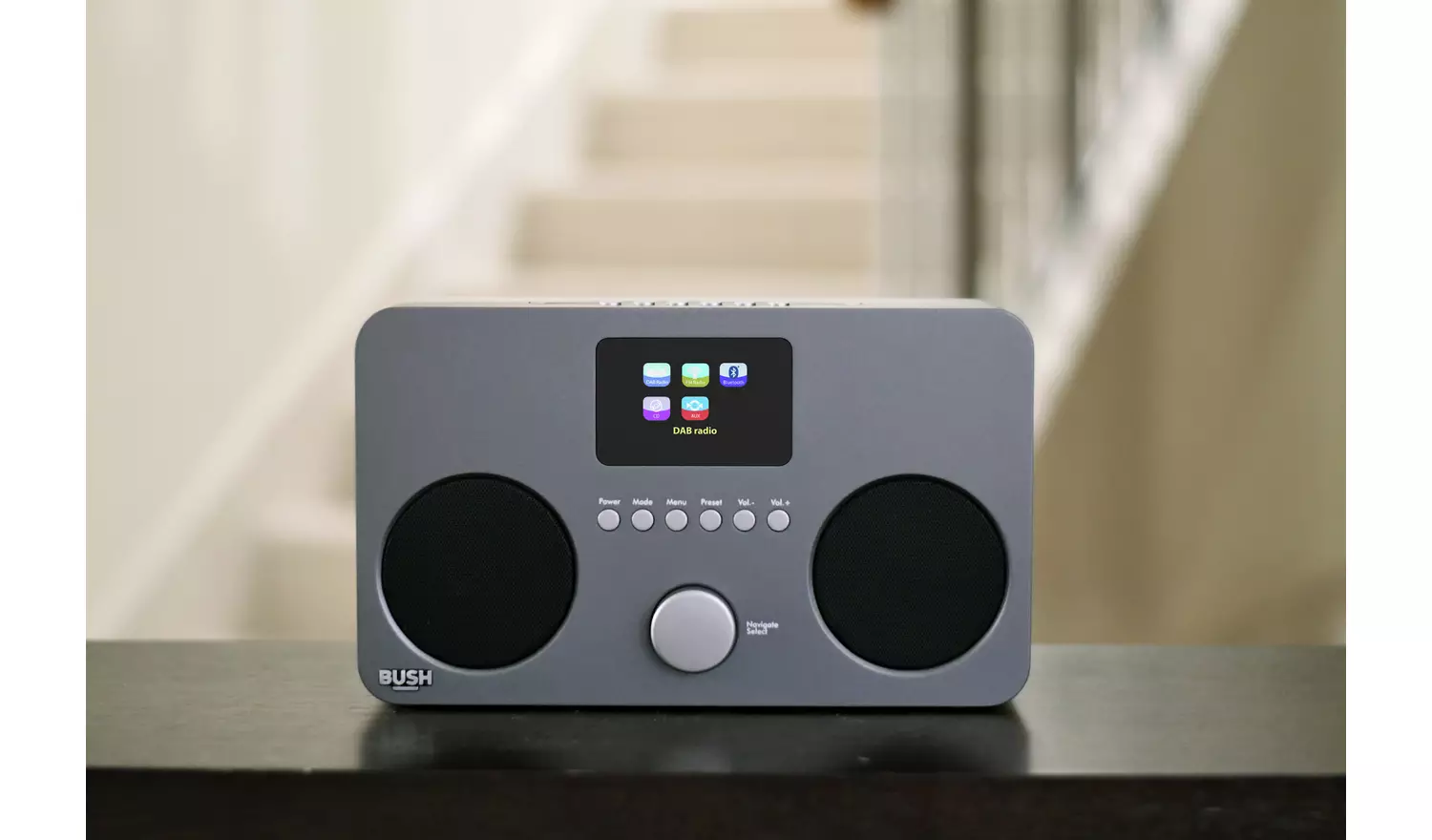 Bush All-In-One CD Micro System - Grey