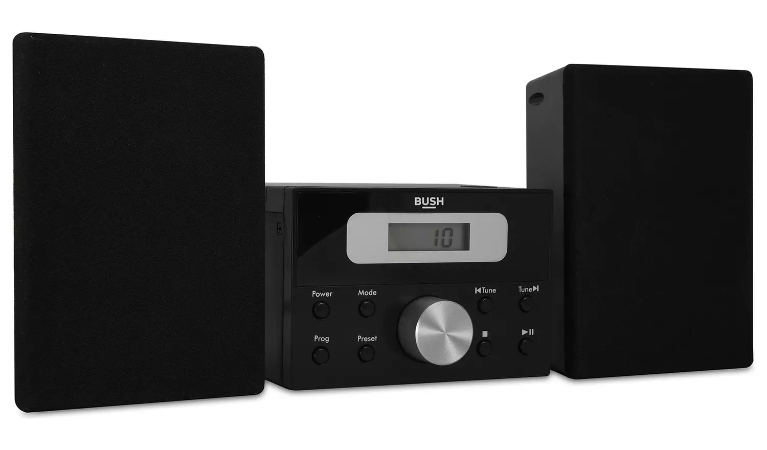 Bush LCD CD Micro System - Black