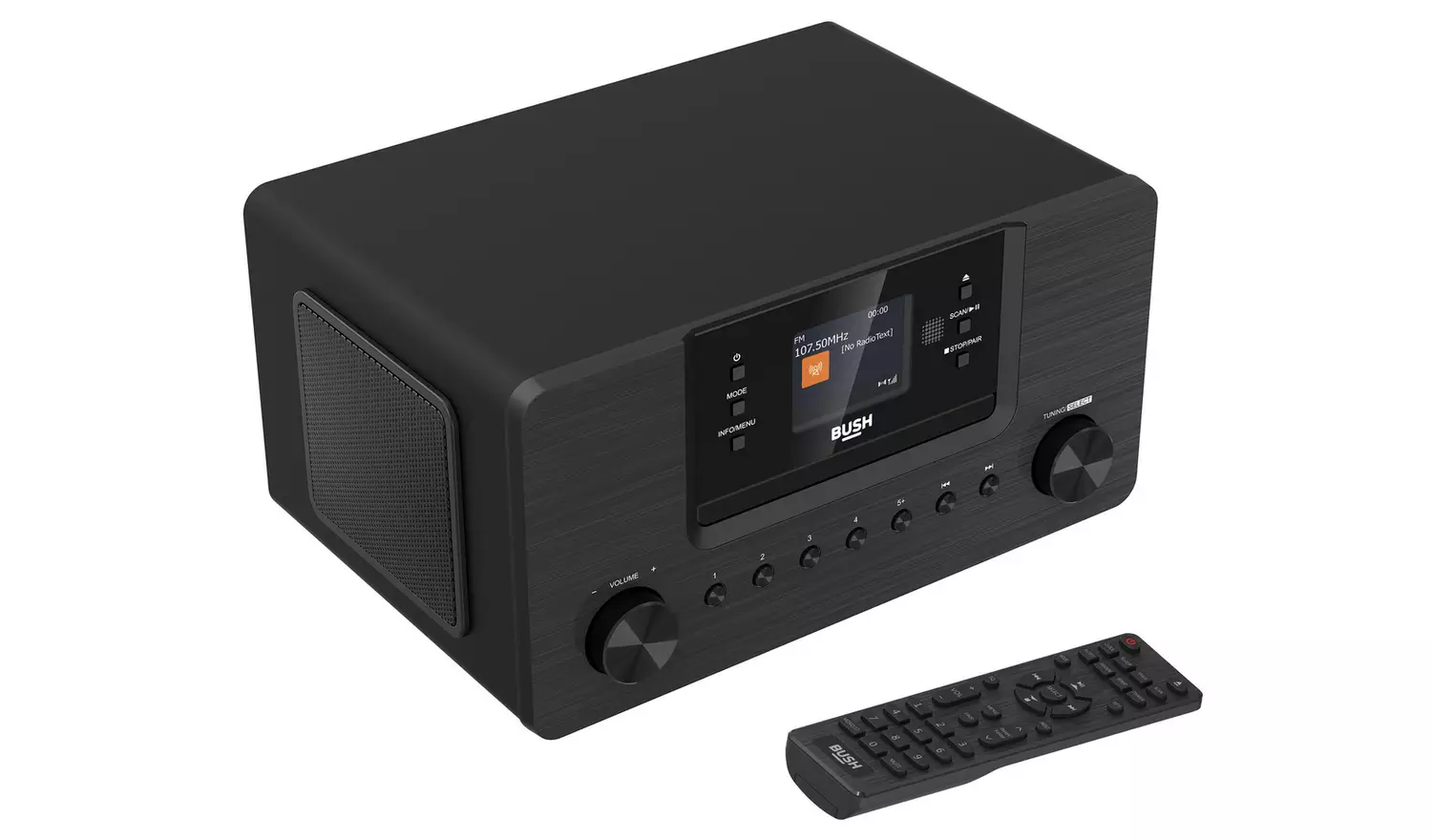 Bush All-In-One Bluetooth CD DAB+ Micro System