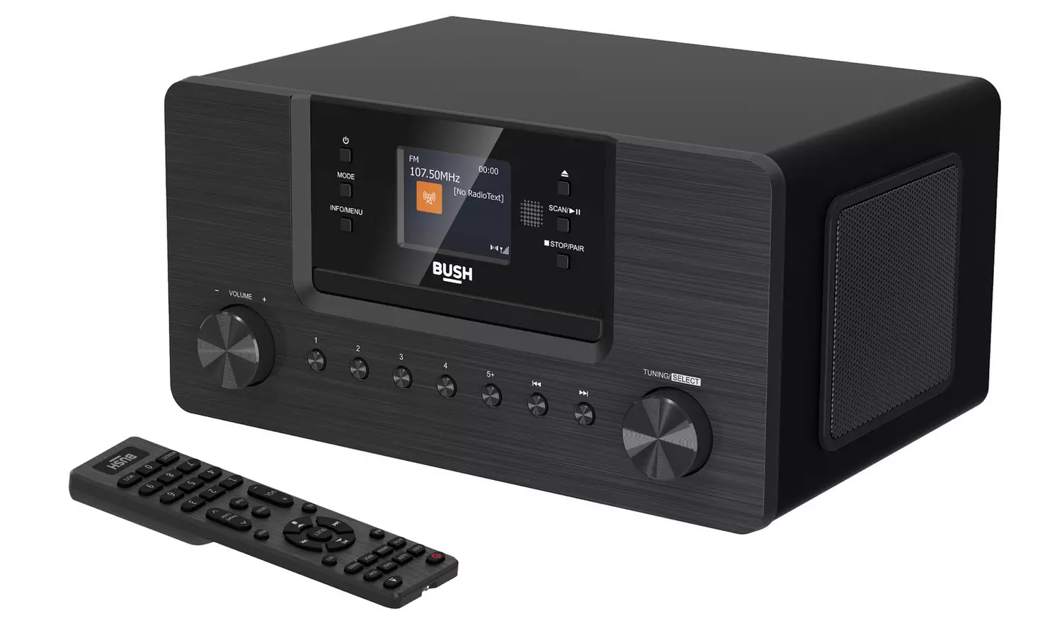 Bush All-In-One Bluetooth CD DAB+ Micro System