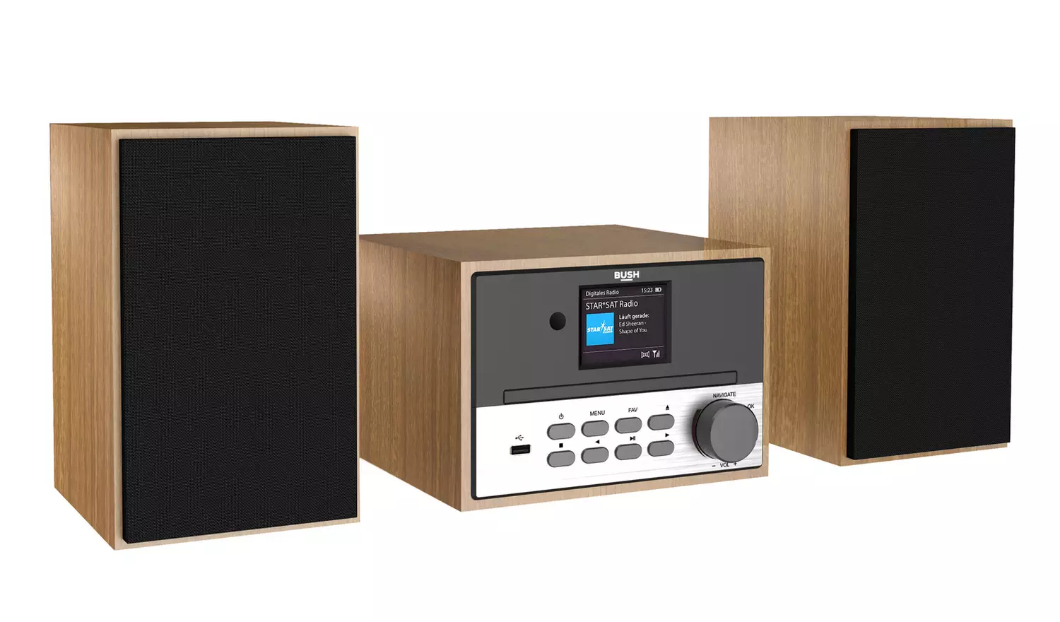 Bush DAB+ /FM Bluetooth Micro Hi-Fi Systems