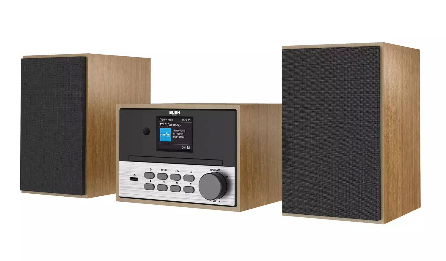 Bush DAB+ /FM Bluetooth Micro Hi-Fi Systems