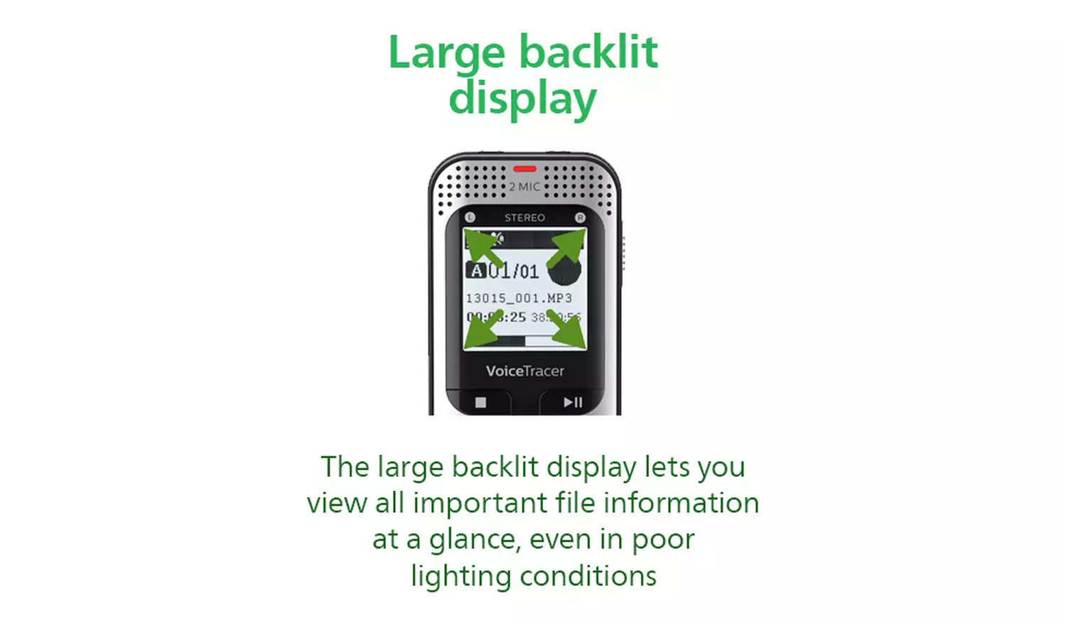 Philips DVT2015 8GB Dictation Machine