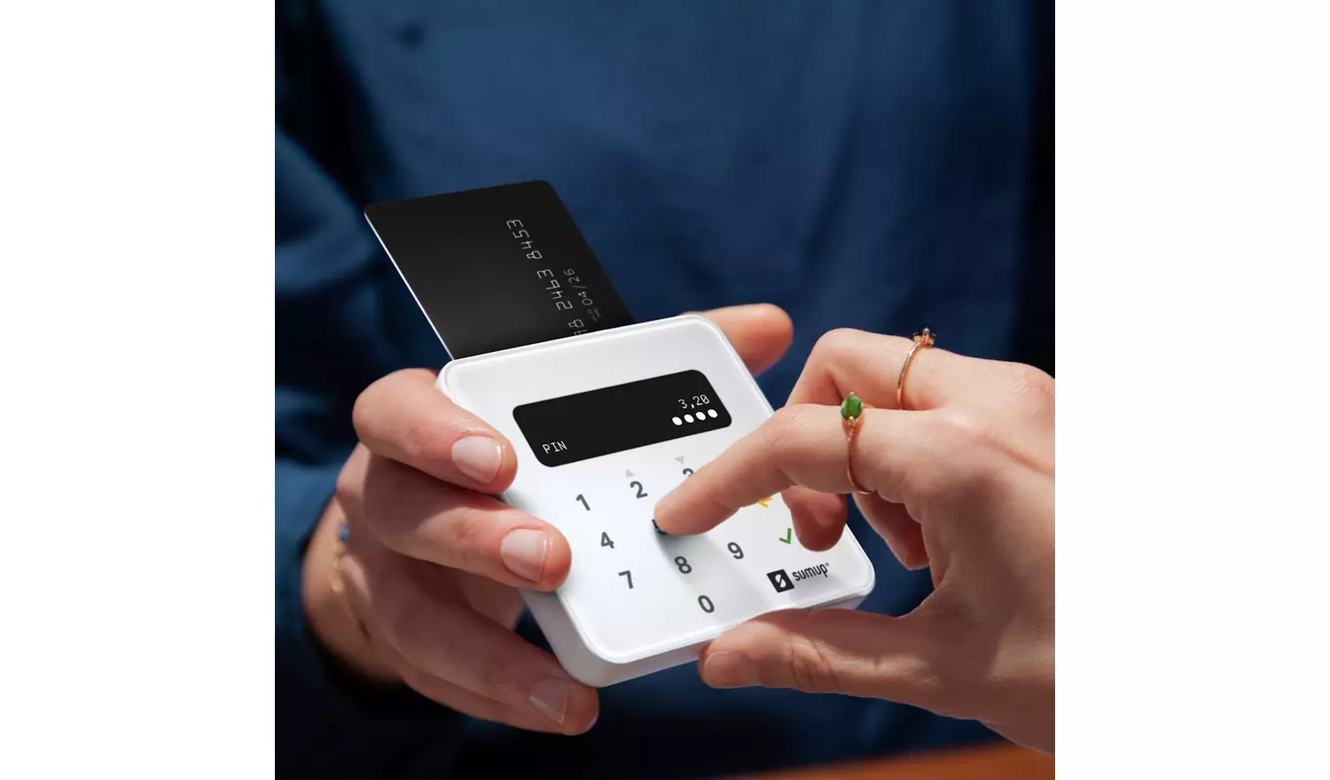 SumUp Air Card Reader Machine and Payment Terminal