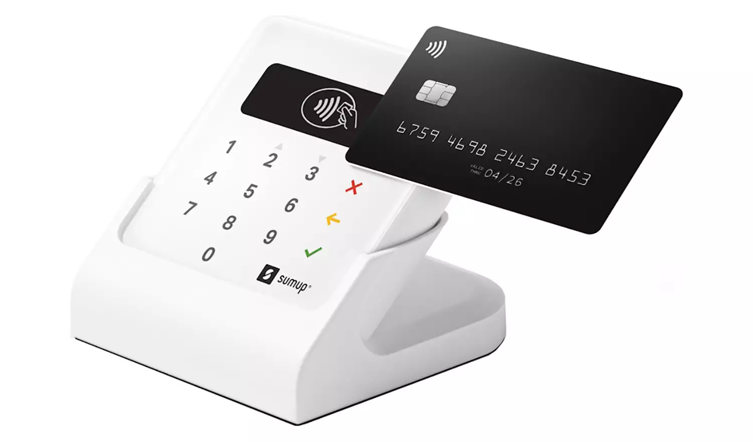 SumUp Air Card Payment Reader Machine with Charging Cradle