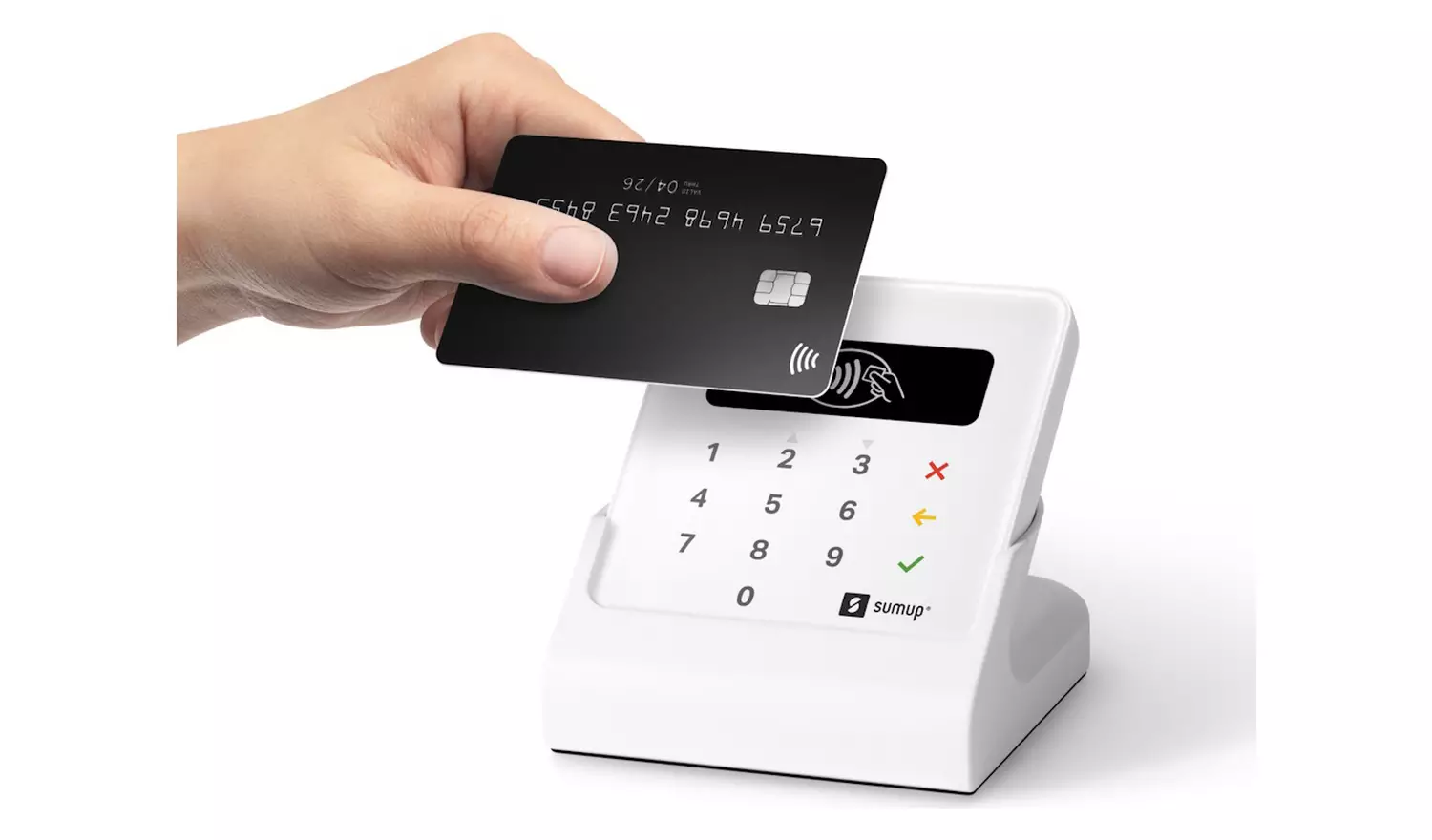 SumUp Air Card Payment Reader Machine with Charging Cradle