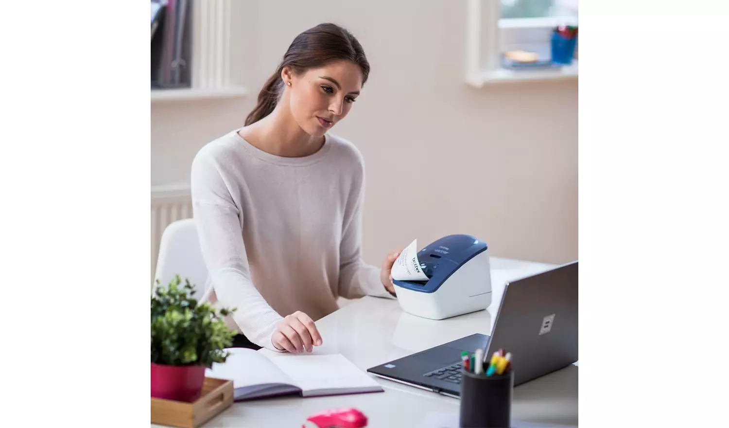 Brother QL-600B Address Label Printer