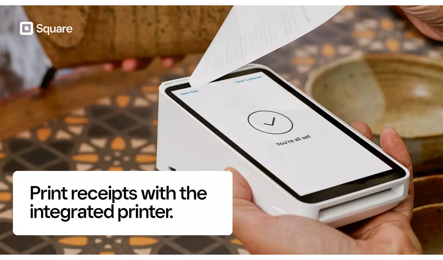 Square Terminal Card Payment Reader