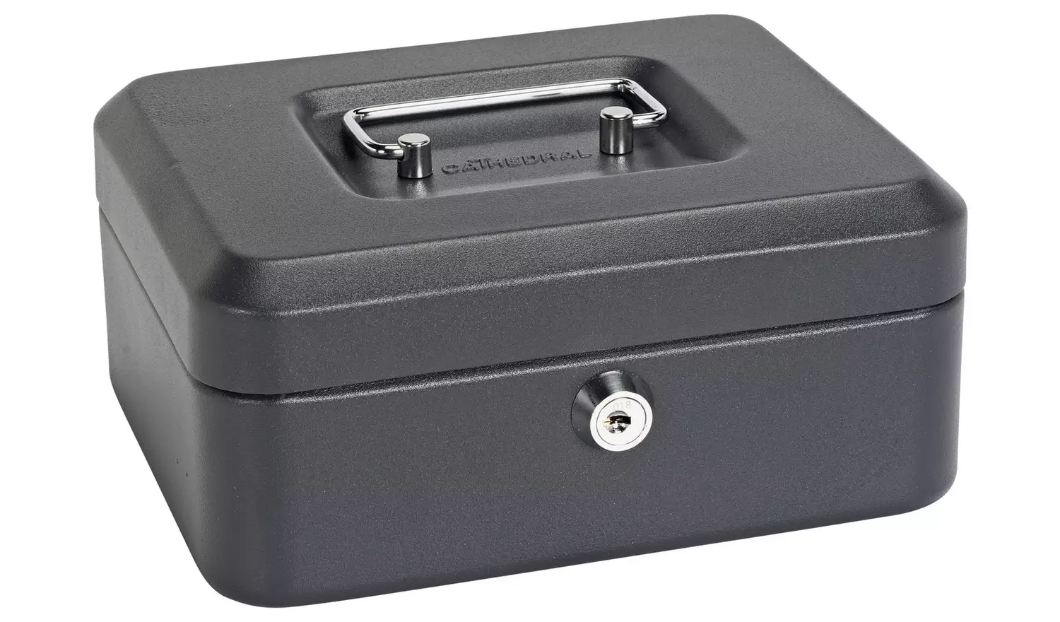 Cathedral 8 Inch Cash Box - Black