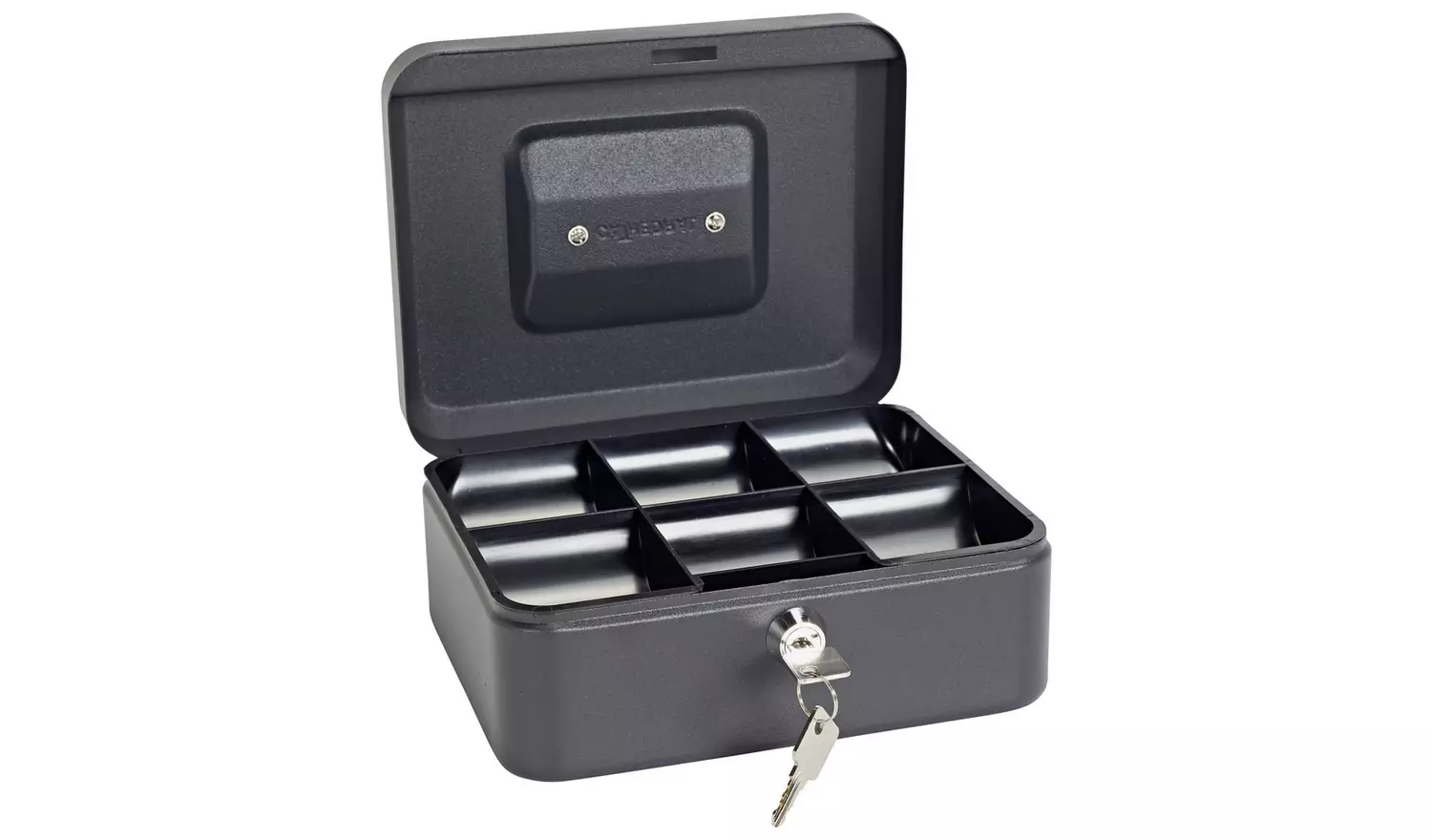 Cathedral 8 Inch Cash Box - Black